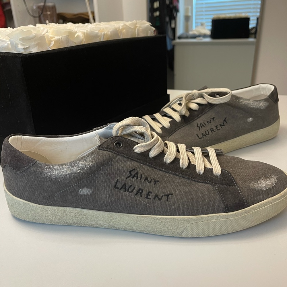 YSL Canvas Men sneaker